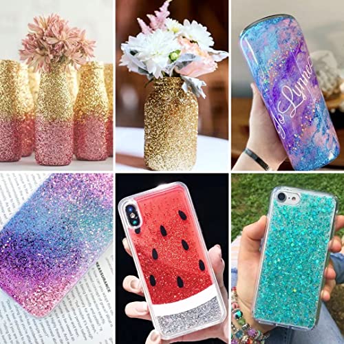 TORC Purple Chunky Glitter 1 Pound 16 OZ Glitter for Resin Crafts Tumblers Cosmetic Makeup Nail Art Festival Decoration