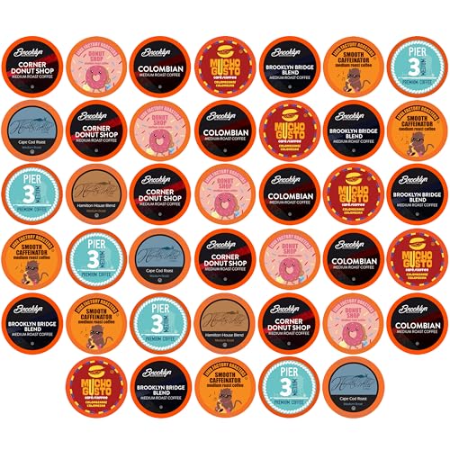 Two Rivers Coffee Dessert Coffee Pods Sampler Compatible with K Cup Brewers Including 2.0, Flavored Single Serve Variety Pack, 52 Count