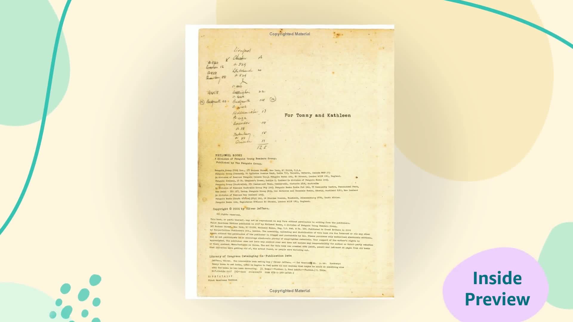 The Incredible Book Eating Boy