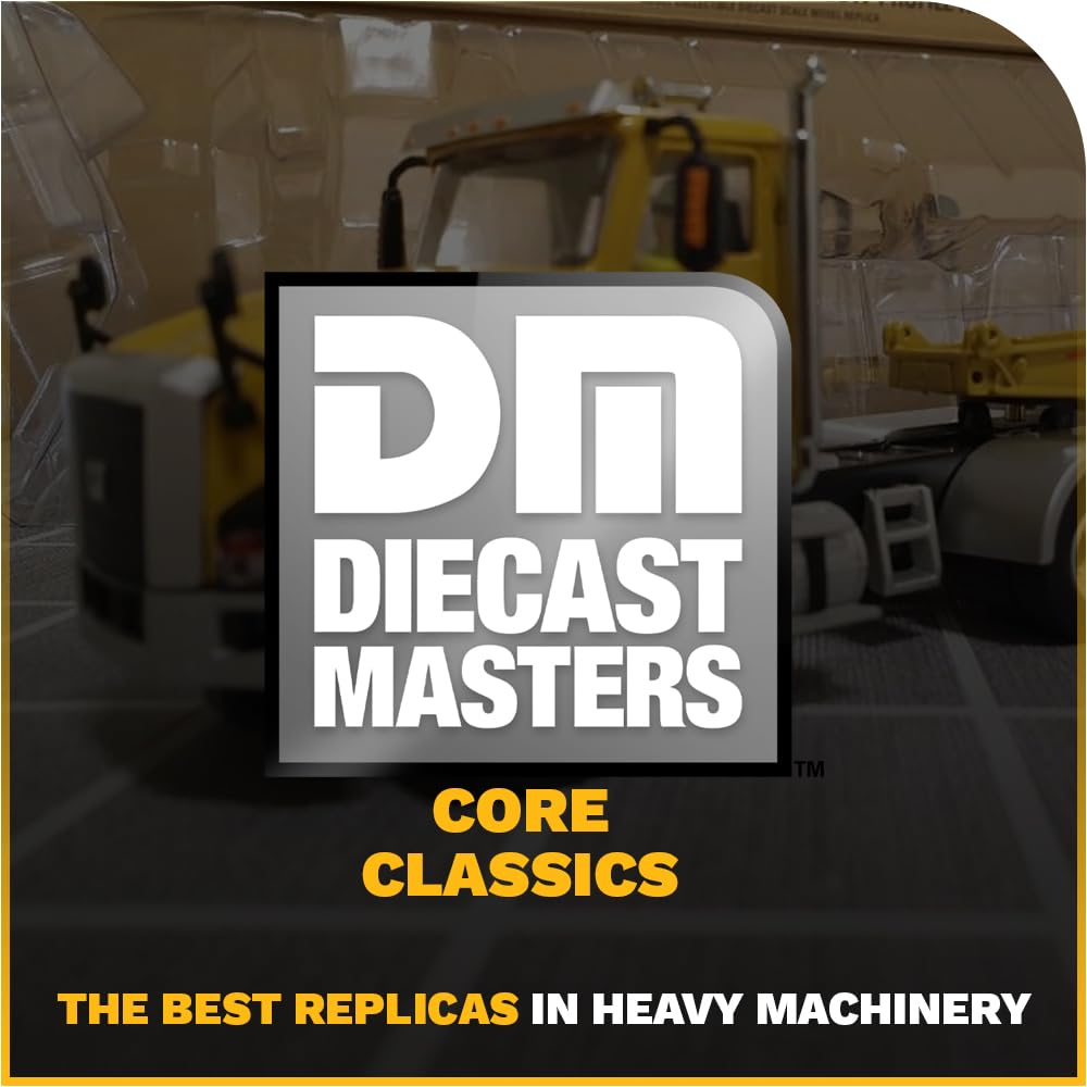 Diecast Masters Caterpillar CT660 Day Cab Tractor & XL120 Lowboy Trailer, Core Classics Series Cat Trucks & Construction Equipment | 1:50 Scale Model Diecast Collectible | Diecast Masters Model 85503C