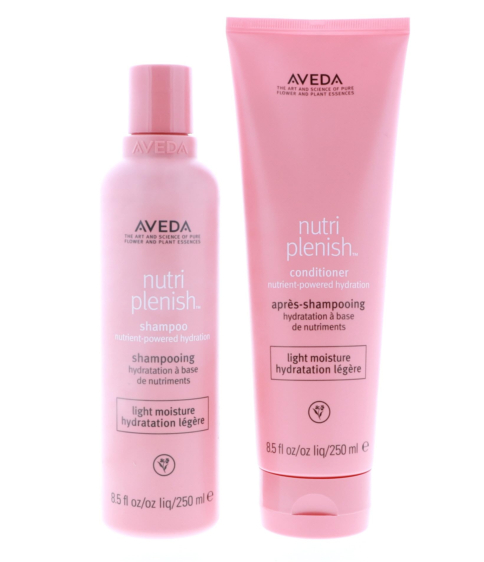 Aveda Nutriplenish Light Moisture Shampoo and Conditioner 8.5 oz Duo Set