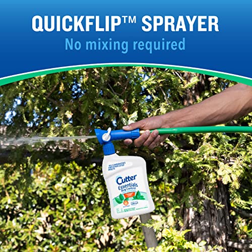 Cutter Essentials Bug Control Spray Concentrate, Kills Mosquitoes by Contact for Insects (Pack of 2)