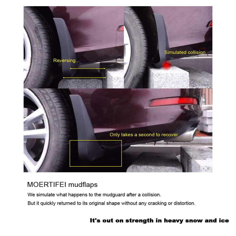 MOERTIFEI Car Mudguard Fender Mud Flaps Splash Guards Compatible with 2020 2021 2022 2023 2024 Toyota Corolla/Corolla Hybrid