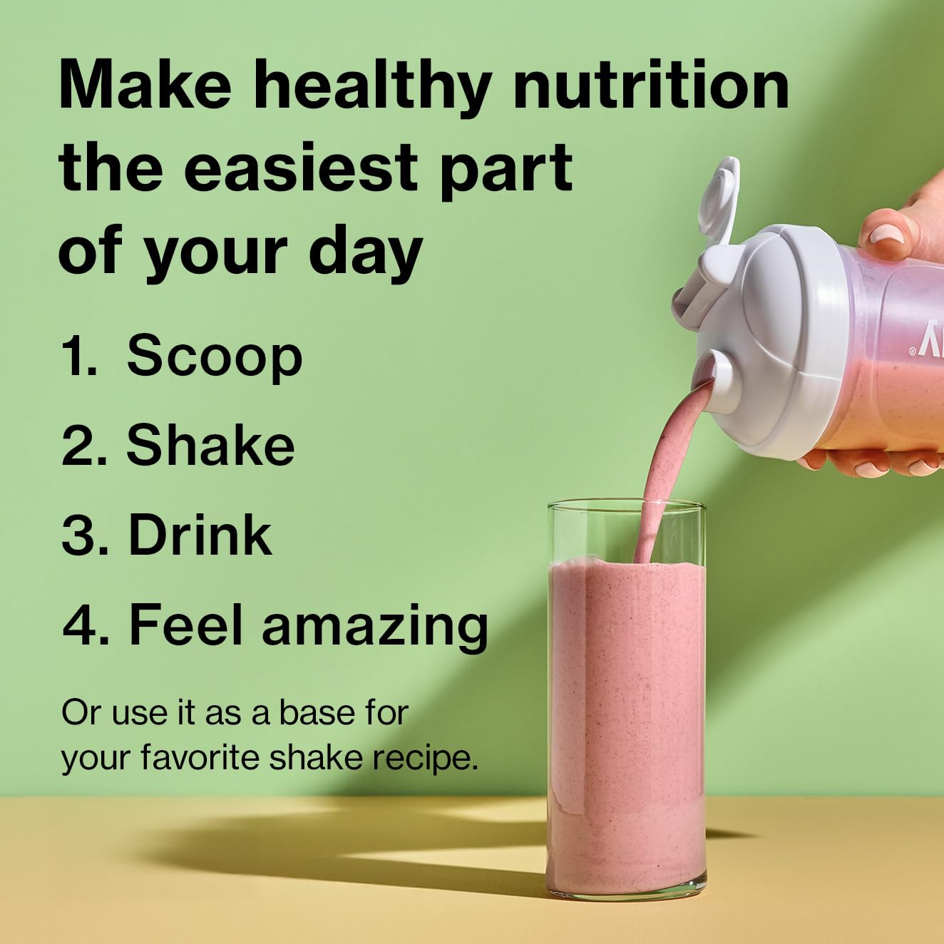 Shakeology 0g Added Sugar Whey Protein Powder Blend, Gluten-Free Shake with Vitamins and Minerals – Helps Support Healthy Weight Loss, Lean Muscle, Gut Health – Chocolate, 30 Servings