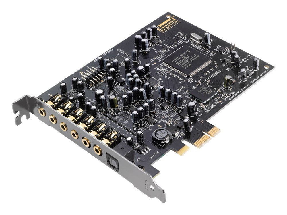 Creative Sound Blaster Audigy PCIe RX 7.1 Sound Card with High Performance Headphone Amp