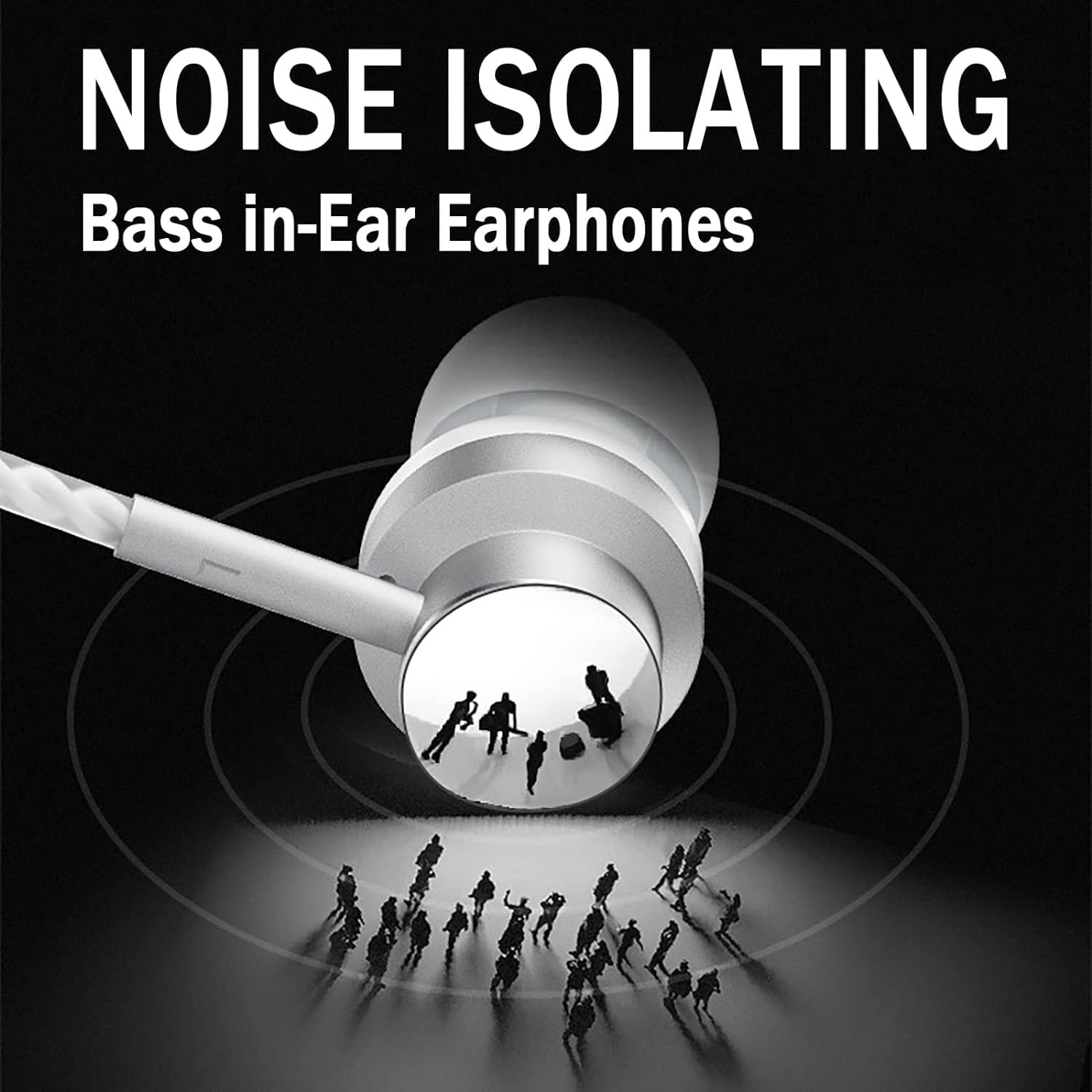 (2Packs) Wired Headphones for iPhone 14 Pro Earbuds with Built-in Microphone & Volume Control.Earphones Compatible with iPhone 14 13 12 11 Pro Max/X XS Max XR/8 7 Plus