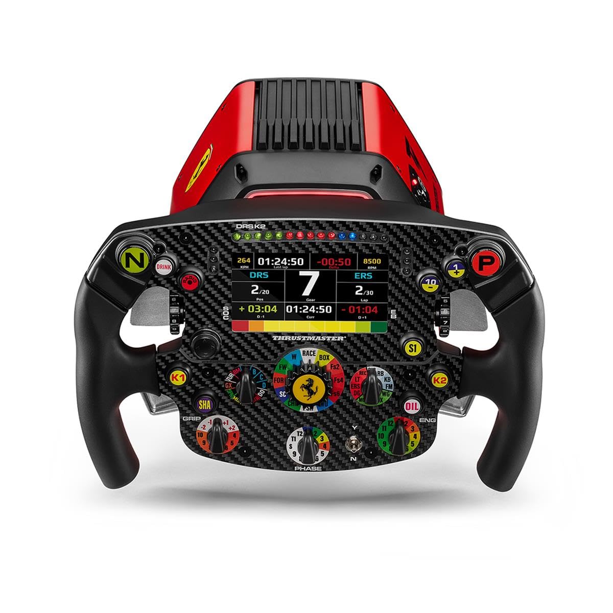 Thrustmaster T818 Ferrari SF1000 Simulator, Direct Drive, Sim Racing Force Feedback Racing Wheel for PC, Officially Licensed by Ferrari (Compatible with PC)