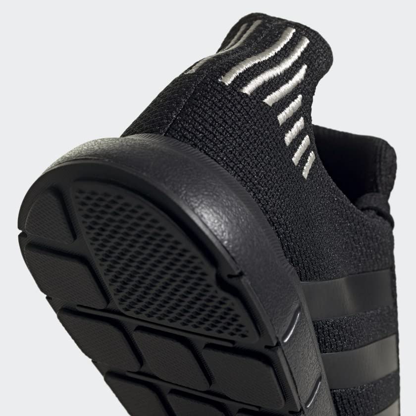 adidas Women's Swift Run Shoes, Black/Black/Black, 8.5