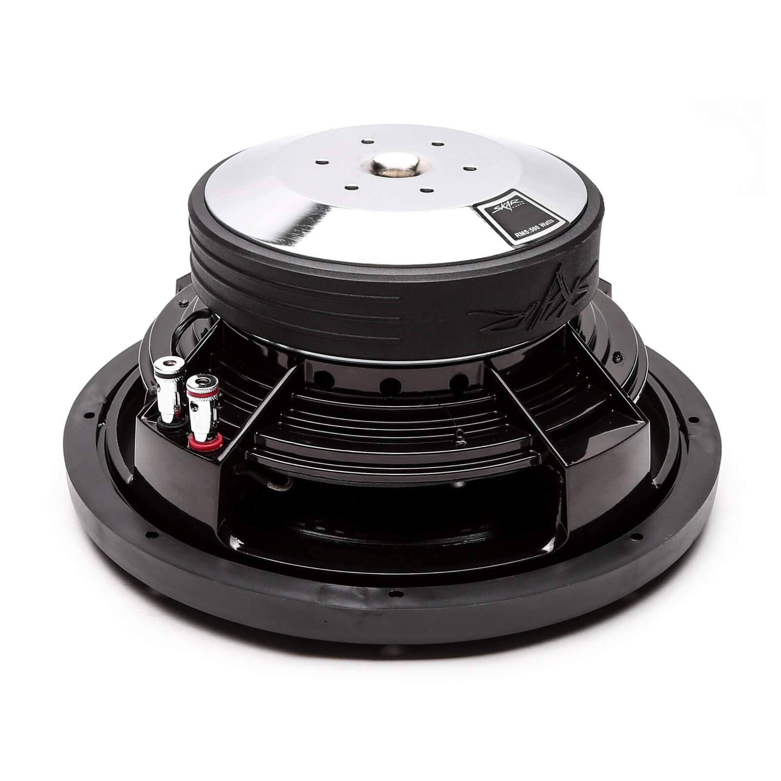 (2) Skar Audio VD-10 D4 10" 800W Max Power Dual 4 Ohm Shallow Mount Subwoofers, Pair of 2