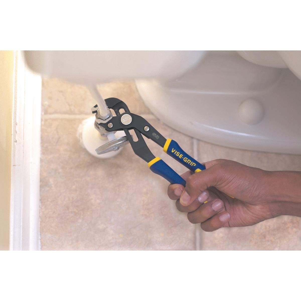 IRWIN VISE-GRIP V-Jaw Locking Pliers, 8-Inch (2078108), Blue