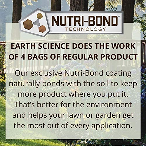 Earth Science Fast Acting Sulfur – Soil pH Reducer, Lowers pH Instantly, Reduces Nutrient Runoff, Improves Growth & Color for Acid-Loving Plants, Long-Lasting Lawn Care Flower Bee Supplement(2.5lb)