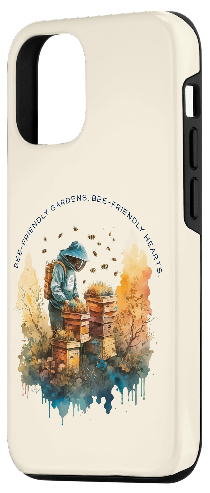 iPhone 13 Pro Beekeeper Bee-friendly gardens, bee-friendly hearts. Bee-The Case
