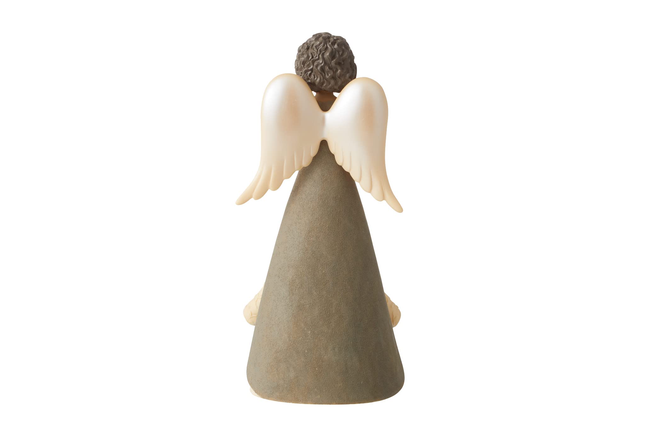 Enesco Foundations Grandmother Garden of Love Angel Figurine, 7.5 Inch, Multicolor