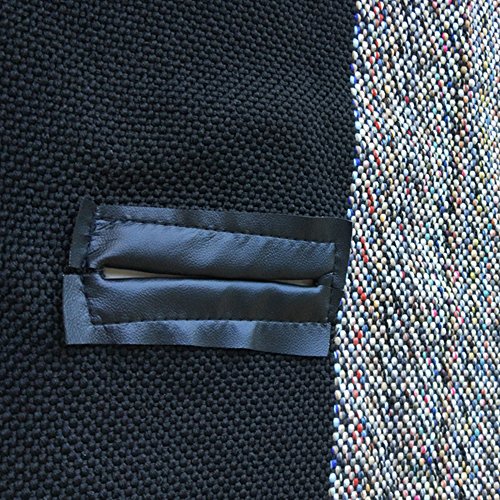 Leader Accessories Saddle Blanket Black Full Size Pickup Trucks Bench Seat Cover Universal Work with Bench Seats