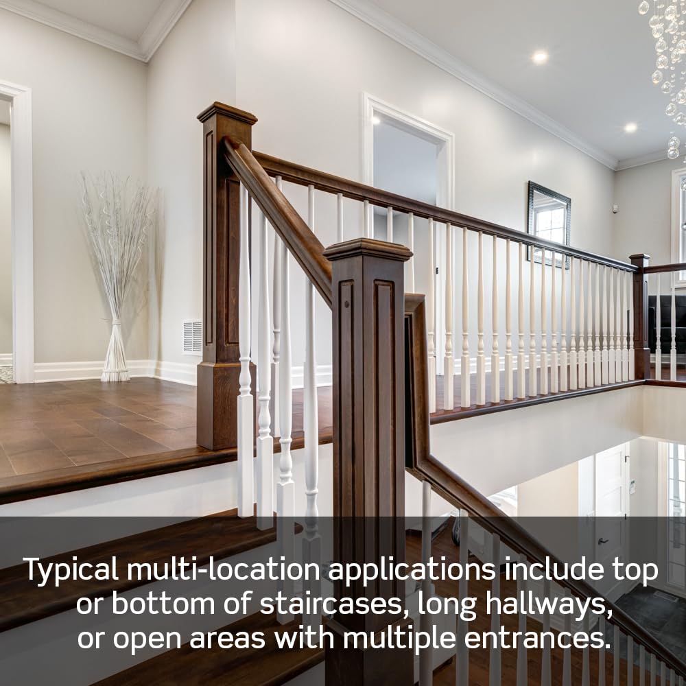 Decora Smart Switch Companion for Multi-Location Switching (Not for Stand-Alone use), 120VAC, 60Hz DD0SR-1Z, White, Ivory, Light Almond