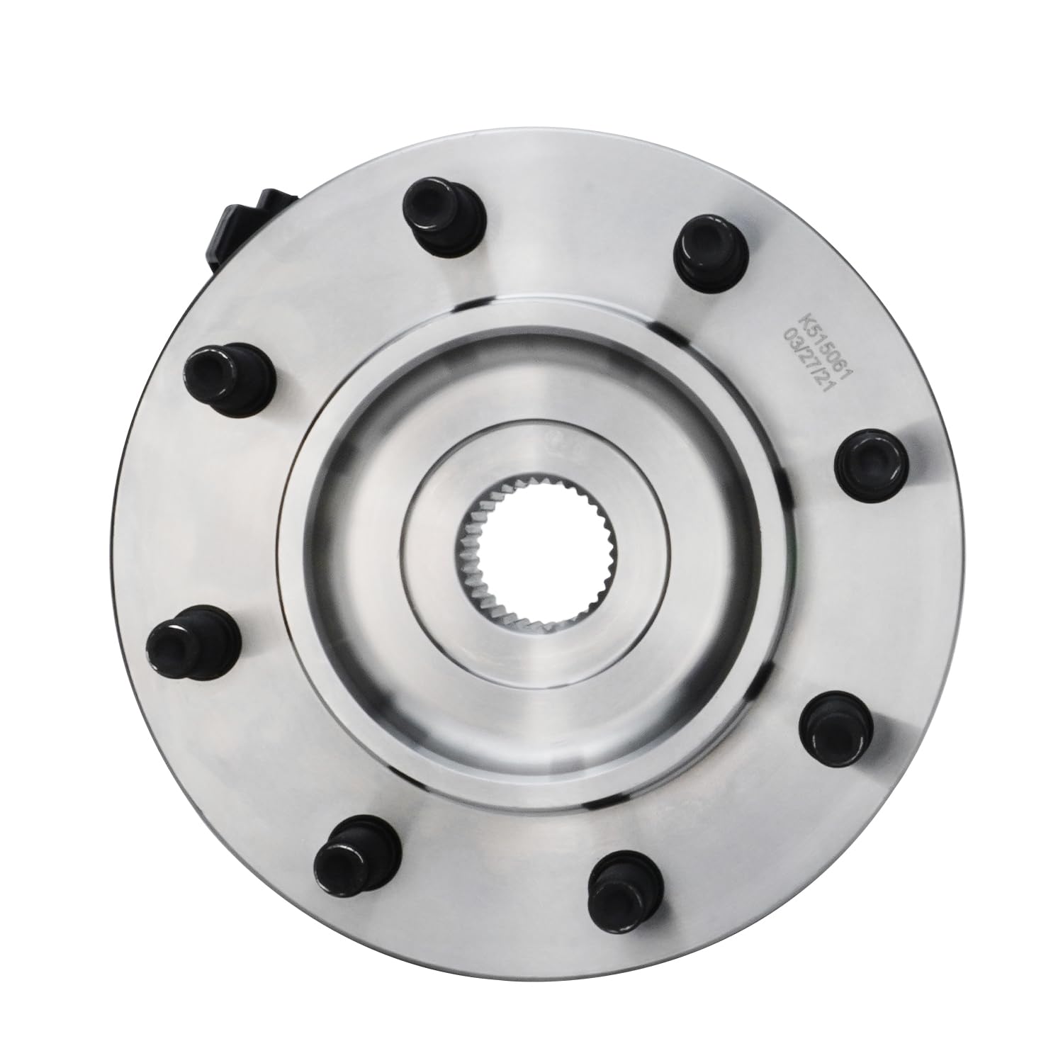 Detroit Axle - 4WD Front Wheel Bearing Hubs for 03-05 Dodge Ram 2500 3500, 2003 2004 2005 Wheel Bearing and Hubs Assembly Set Replacement Pair Hubs