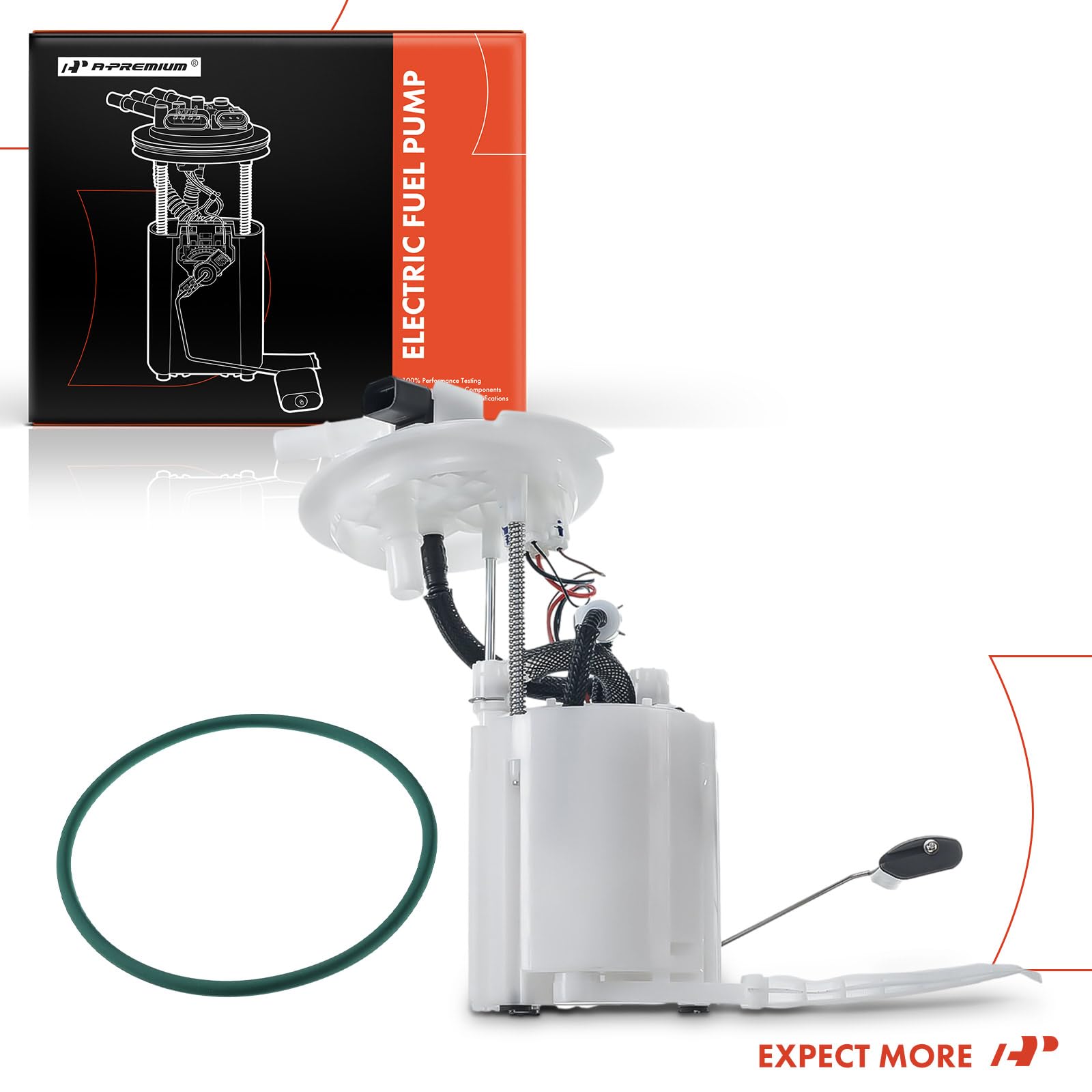 A-Premium Electric Fuel Pump Module Assembly with Pressure Sensor Compatible with Hyundai Sonata 2011-2014 & Kia Optima 2012-2015, L4 2.4L, Gas
