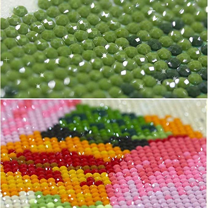 Bigfoot Sasquatch Diamond Painting Kits for Adults Full Drill Round New, Architecture Diamond Art Kits, DIY 5D Diamond Art Painting Gem Art Diamond Dots Friend Size 16 * 20 inch