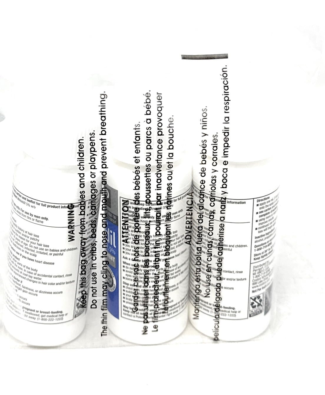 3 MONTHS Kirkland Extra Strength Minoxidil Topical Solution USP 5% Hair Regrowth