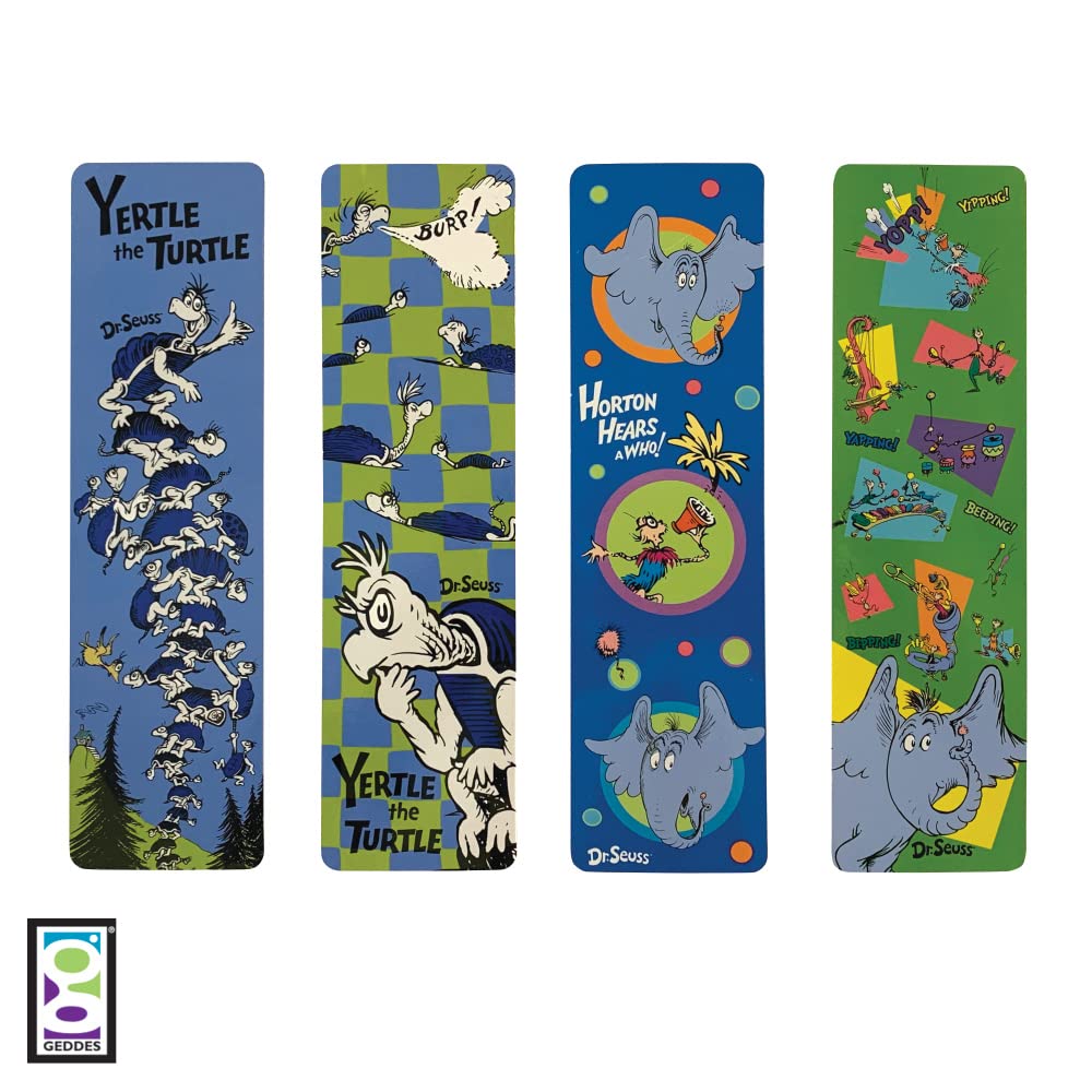 Raymond Geddes 66869 Dr Seuss Assorted Bookmarks For Kids (Pack of 50)