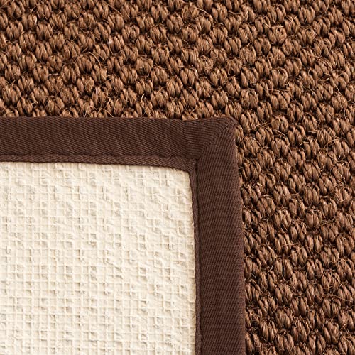 SAFAVIEH Natural Fiber Collection Area Rug - 5' x 8', Maize, Sisal Design, Easy Care, Ideal for High Traffic Areas in Living Room, Bedroom (NF525F)