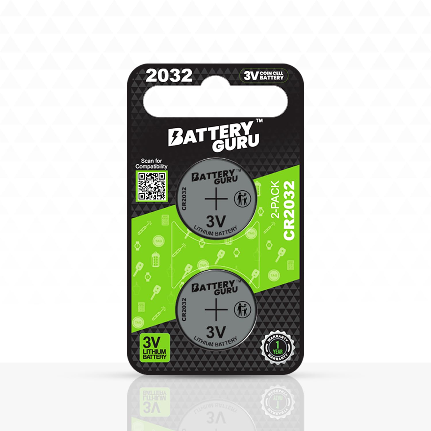 Key Fob Battery Replacement for BMW x5 (Selected: 2014-2024 X5 CR2032) 3V Remote Battery