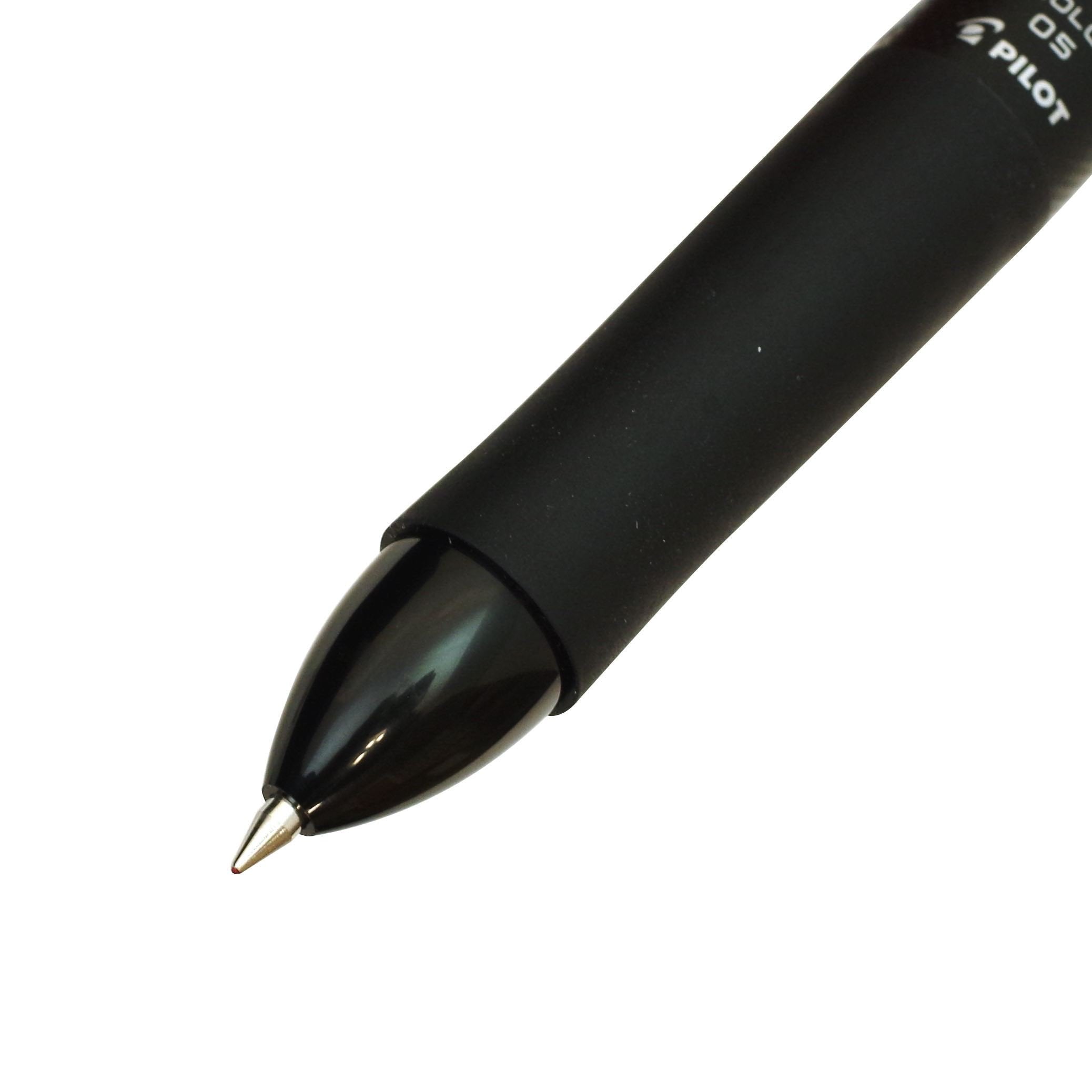 Pilot Frixion Ball Knock 4-Color Gel Ink Multi-Pen, White (LKFB-80EF-W)