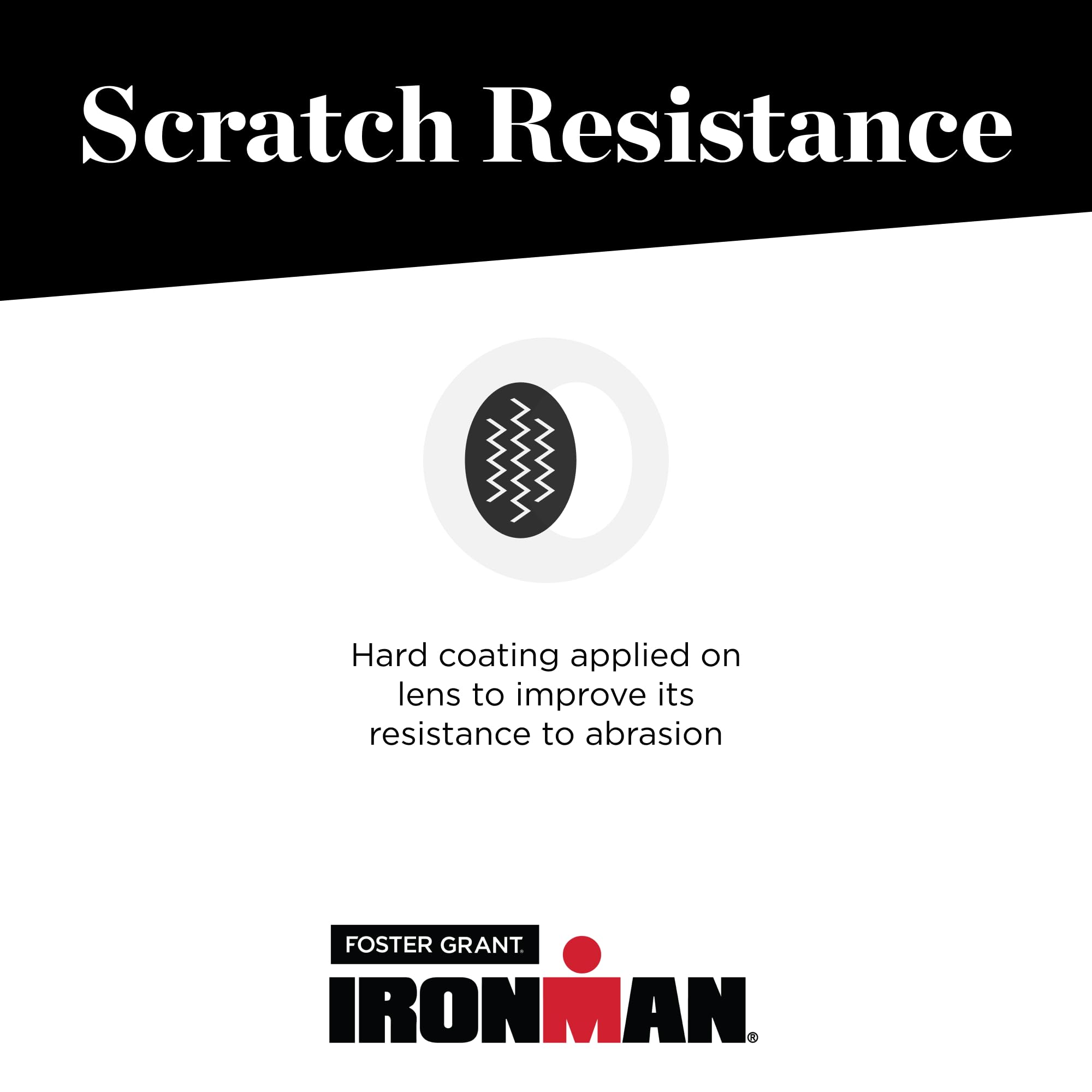 Ironman Men's Relentless Wrap Sunglasses, Matte Black, 63 mm