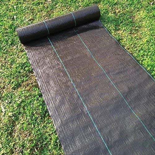 Agfabric 3x100 Ft Landscape Fabric Weed Barrier Ground Cover Garden Mats for Weeds Block in Raised Garden Bed