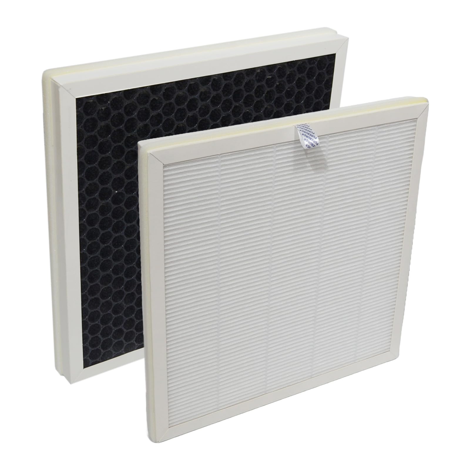 PUREBURG Replacement True HEPA Filter Compatible with LAMPICK Cleaner-A6 Air Purifier,2-Pack H13 4-Stage Filtration Activated Carbon