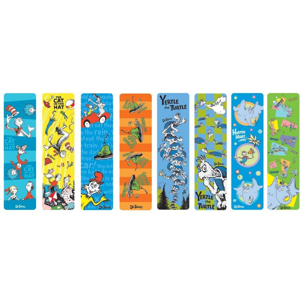 Raymond Geddes 66869 Dr Seuss Assorted Bookmarks For Kids (Pack of 50)