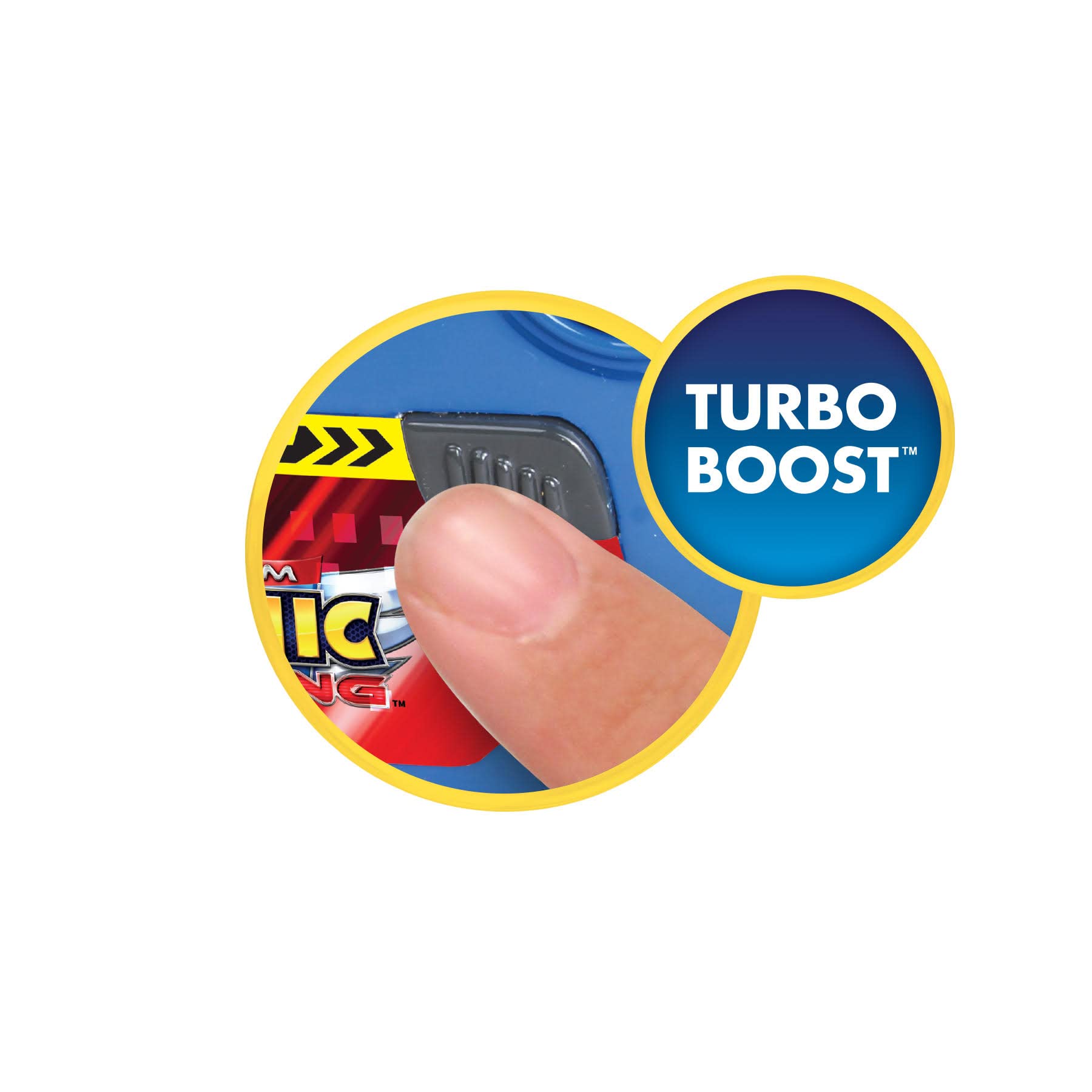 NKOK Team Sonic Racing 2.4GHz Radio Control Toy Car with Turbo Boost - Sonic The Hedgehog 601, Features Working Lights, Adjustable Front Wheel Alignment, Super Fun and Easy, Ages 6 and up