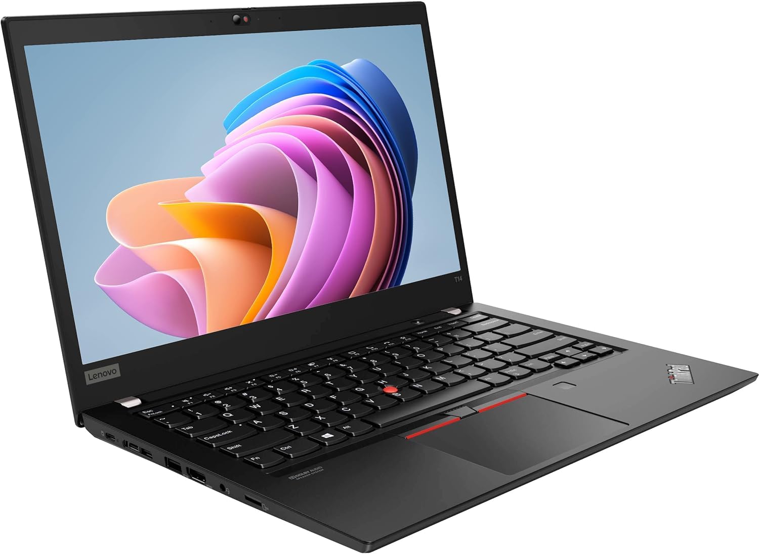 Lenovo Thinkpad T14 (Gen 1) 14" Laptop, i5 10310U 1.7Ghz, 16GB DDR4, 512GB NVMe SSD, 1080p Full HD, Thunderbolt 3, HDMI, Webcam, Windows 11 Pro (Renewed)