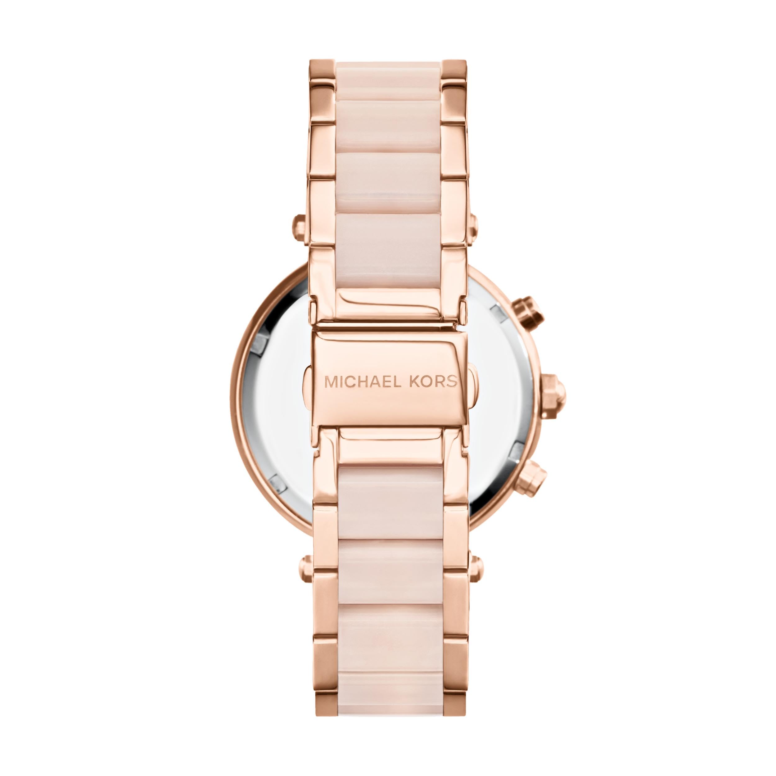 Michael Kors MK5896 - Parker Rose Gold/Blush Acetate One Size