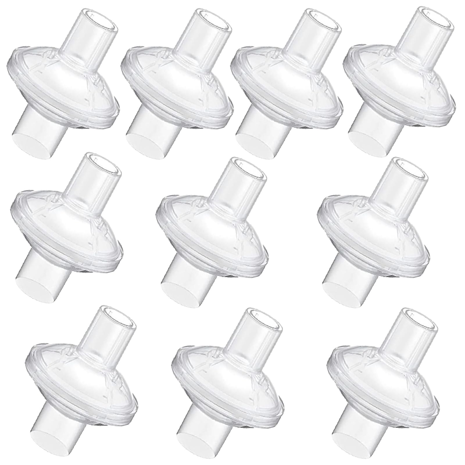 10 Pack Universal Disposable CPAP Filters for ResMed CPAP Machines,Individually Packing CPAP Air Dilters,CPAP Supplies for Improve CPAP Experience
