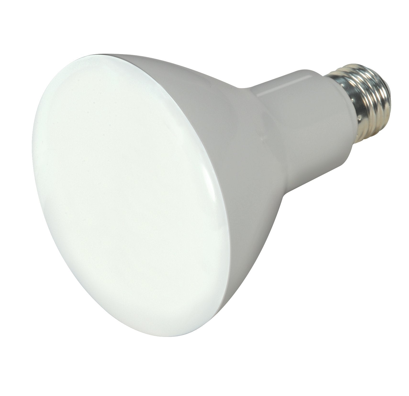 Satco S9621 9.5 Watt; BR30 LED; 105 deg. Beam Angle; 3000K; Medium Base; 120 Volt; Dimmable 6 Bulbs