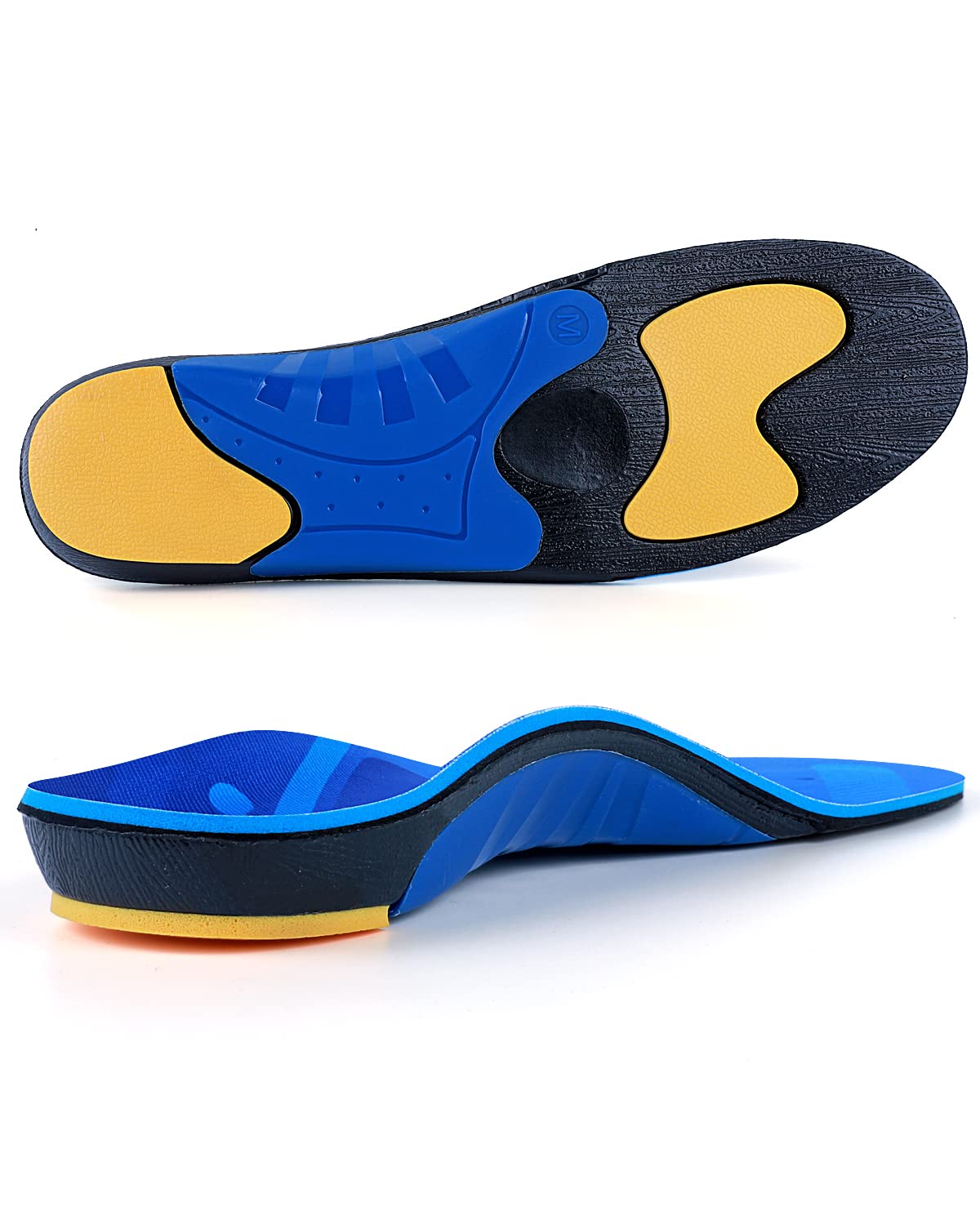 TOPSOLE (220+lbs) Standing All Day Heavy Duty Support Pain Relief Orthotics, Plantar Fasciitis High Arch Support Insoles for Men Women Metatarsalgia,Flat Feet,Feet Pain
