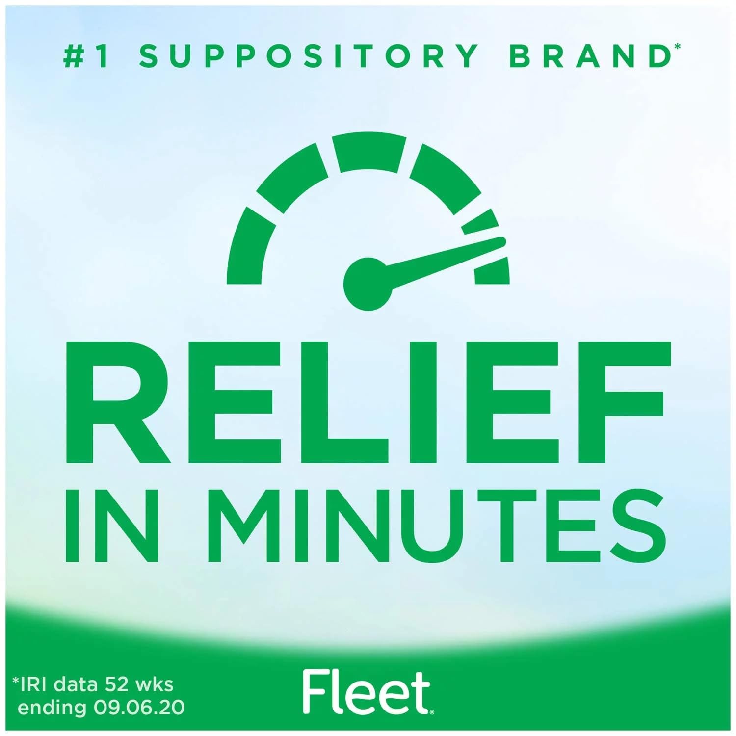 Fleet Adult Glycerin Suppositories 50-Count (2-Pack)