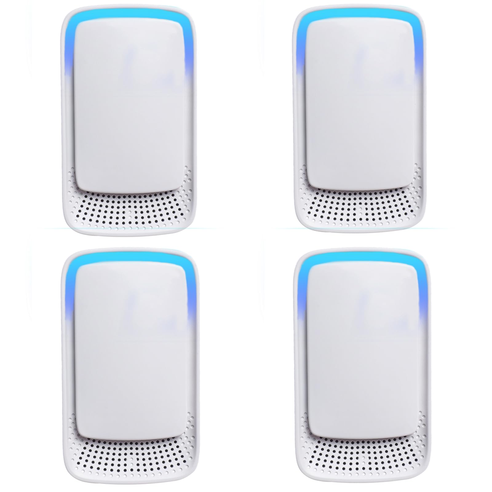 Lmhaichao 4Pack Plug In Air Ionizers-Negative Ion Air Purifier for Home Silent Work Air Cleaner for Bathroom,Living Room,Office,Kitchen,Pet Room,Portable Ionic Air Purifier for Bedroom(4)