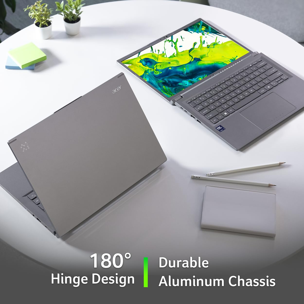 Acer Aspire 14 AI Copilot+ PC | 14" WUXGA Display | Intel Core Ultra 7 Processor 256V | NPU: Up to 47 Tops - GPU: Up to 64 Tops | Intel ARC 140V | 16GB LPDDR5X | 1TB SSD | Wi-Fi 6E | A14-52M-72S0