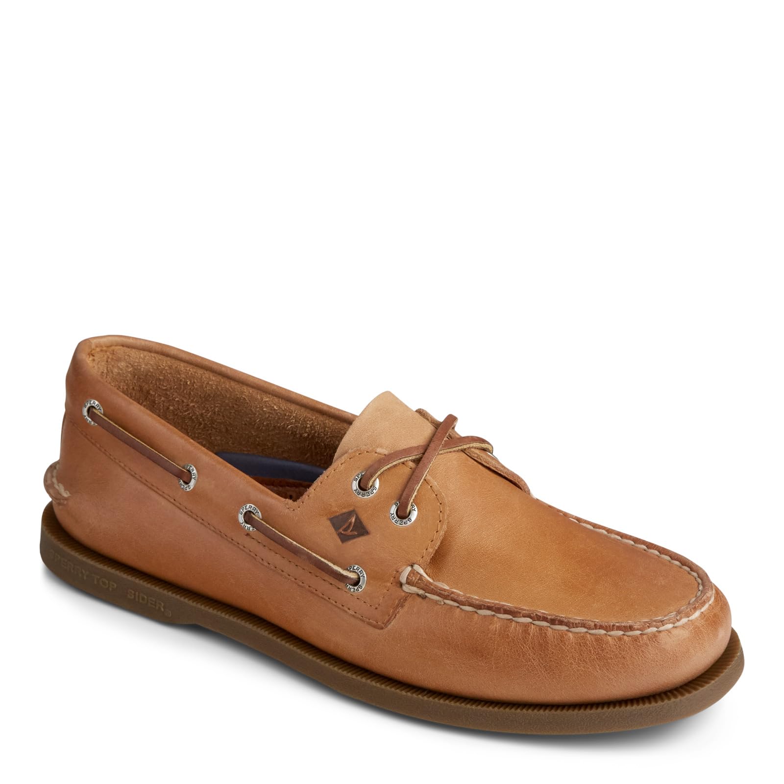 Sperry Men's Authentic Original 2-Eye Boat Shoe, Sahara, 10.5 M US