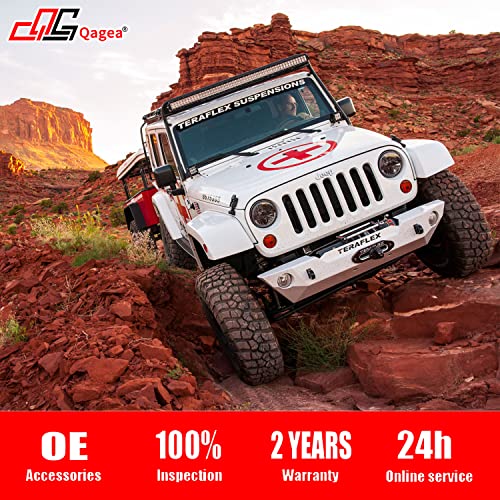 Door Hinge Kit 8Pcs Fit for 2007-2018 Jeep Wrangler JK Black Steel