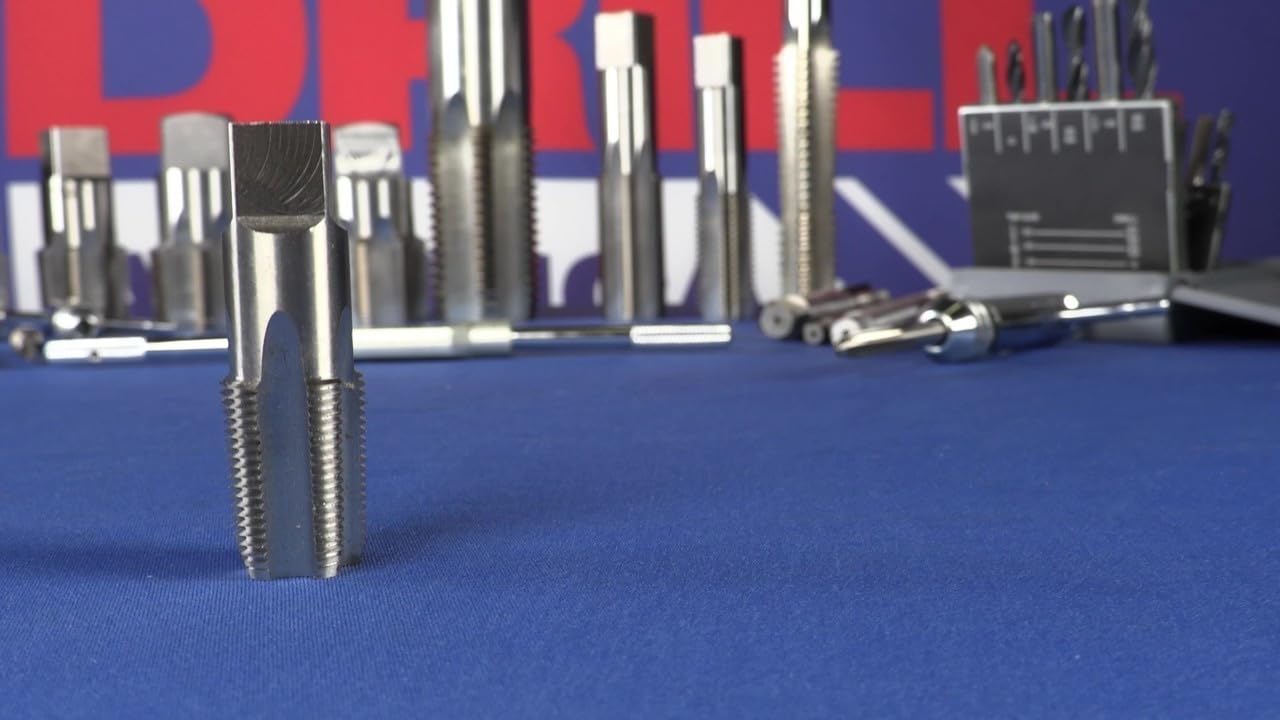 Drill America 1-1/2"-11-1/2" NPT Pipe Tap , Carbon Steel, DWTPT Series