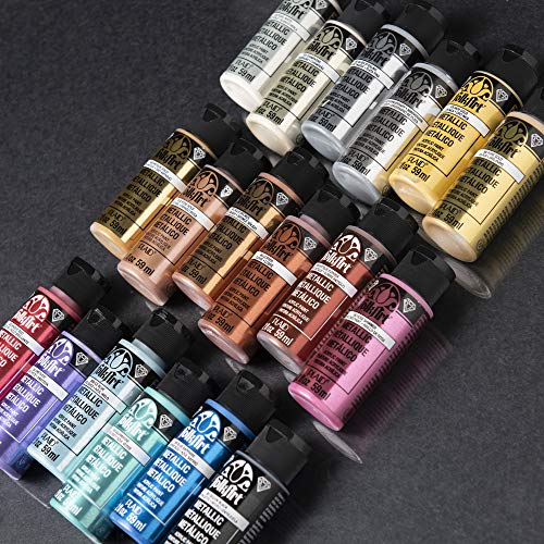 FolkArt Studio Series Let's Paint Kit, Multiple Colors 39 Piece