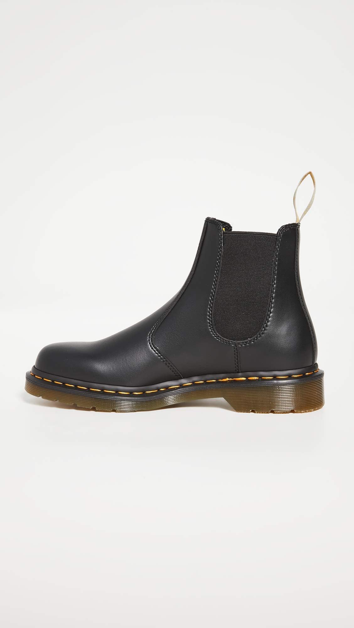 Dr. Martens Men's 2976 Felix Rub Off Chelsea Boot, Black, 13 Men/14 Women US