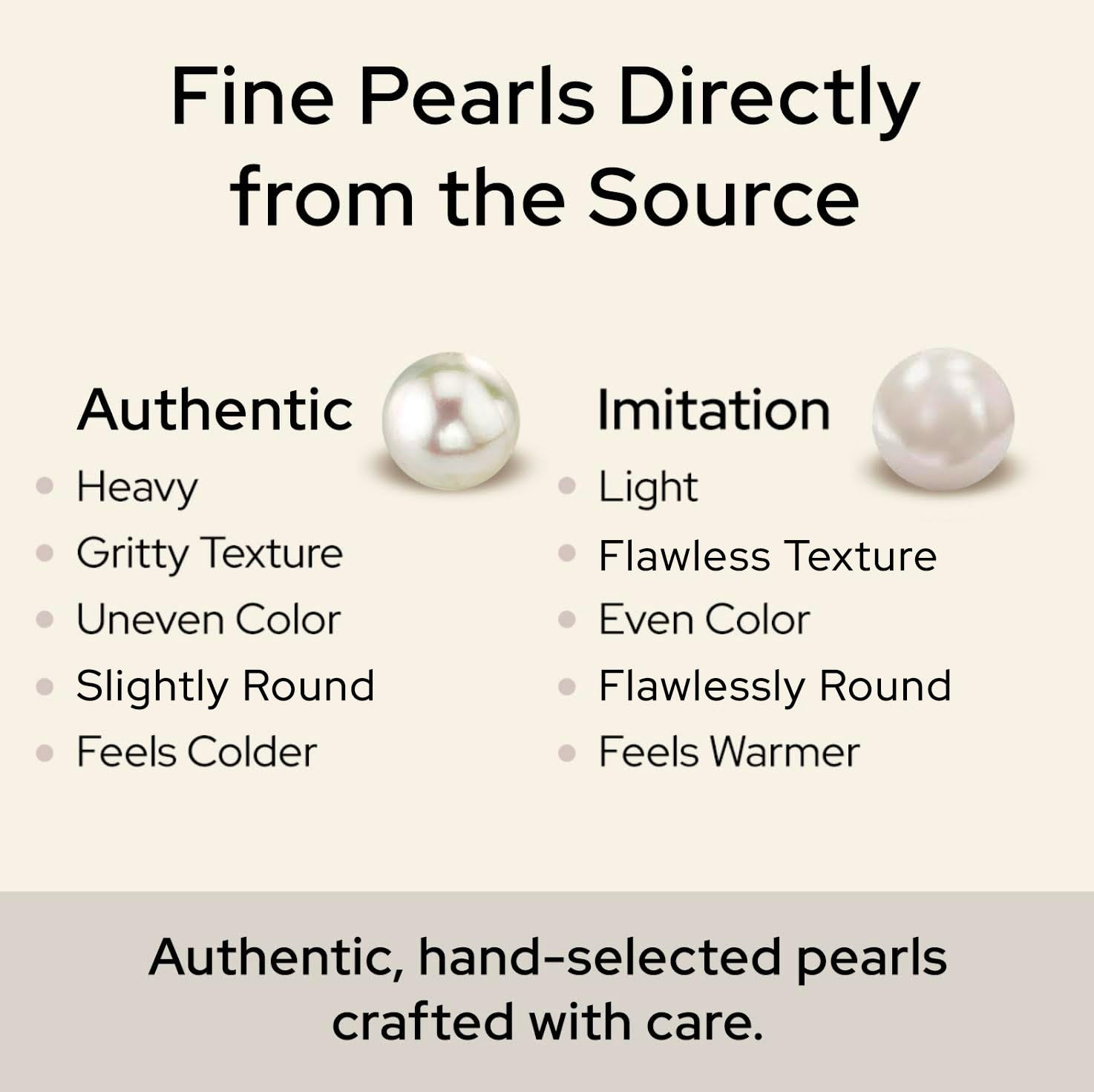 THE PEARL SOURCE Leverback Pearl Earrings for Women, 7-8mm AAA Grade White Freshwater Cultured Pearls in 14K Yellow Gold, Genuine Cultured Pearls, Classic Fine Jewelry Gift for Women