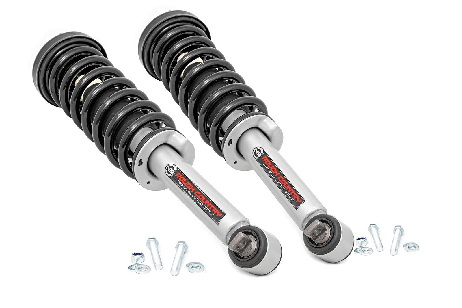 Rough Country 3" Loaded N3 Lifted Struts for 2014-2024 Ford F-150 4WD - 501059