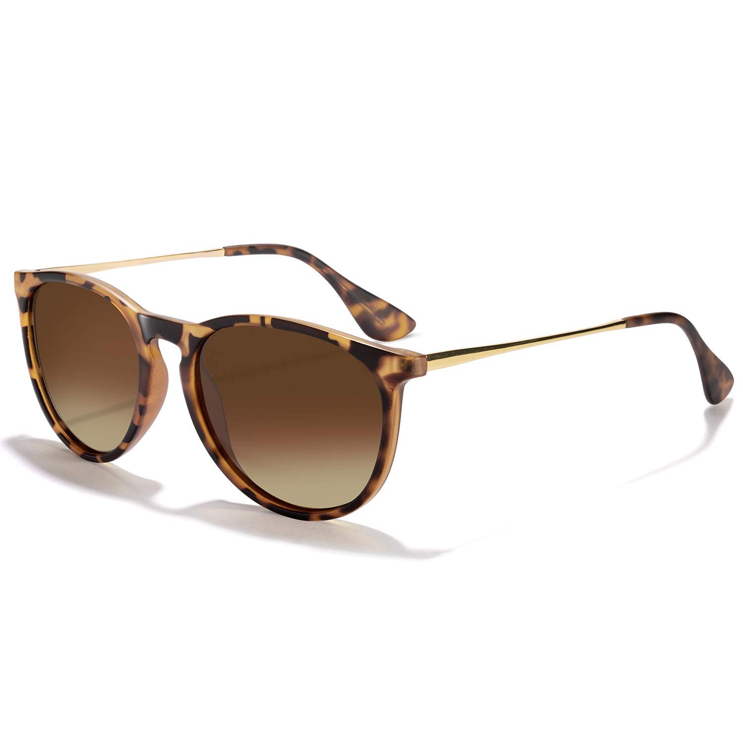 CHBP Polarized Sunglasses for Women Men - Trendy 2025 Vintage Classic Retro Round Mirrored Lens Designer Style