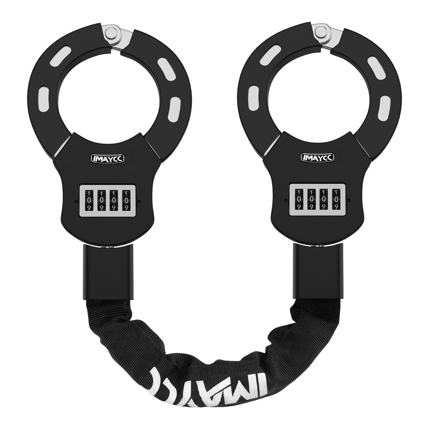 Scooter Lock, 4 Digit Combination Electric Scooter Locks Anti Theft Heavy Duty Resettable Keyless Bicycle Lock for E Scooter Bike Motorcycle & Door