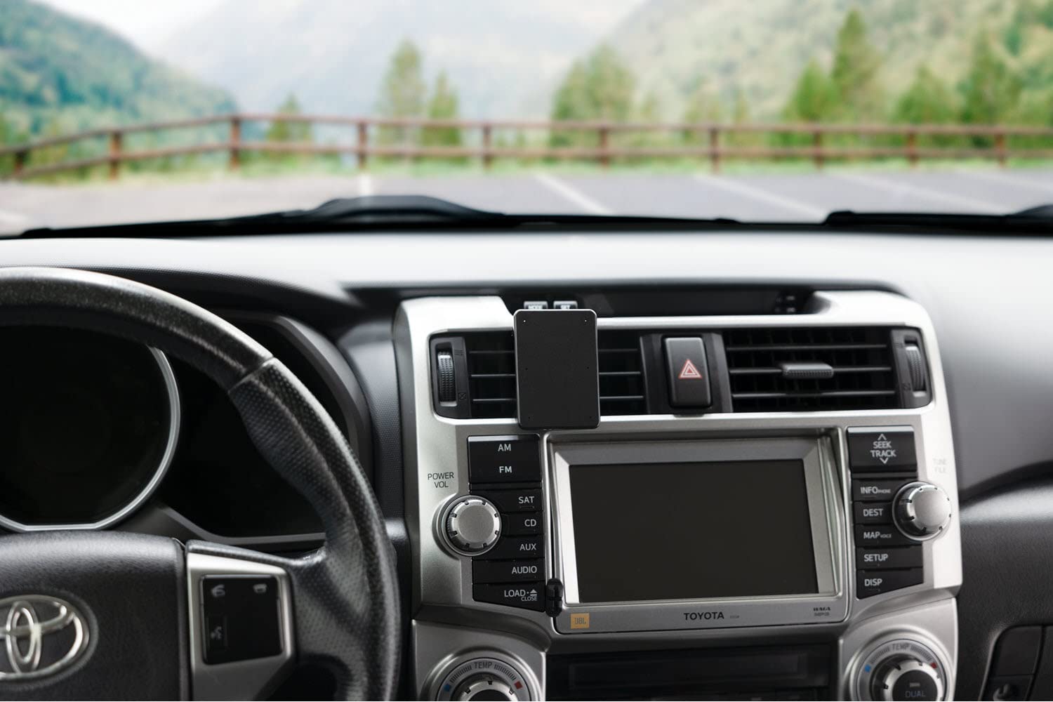 Scosche ProClip Center Dash Mount Compatible with 2010 to 2023 Toyota 4Runner Trucks with StuckUp Universal Phone Mount Bundle